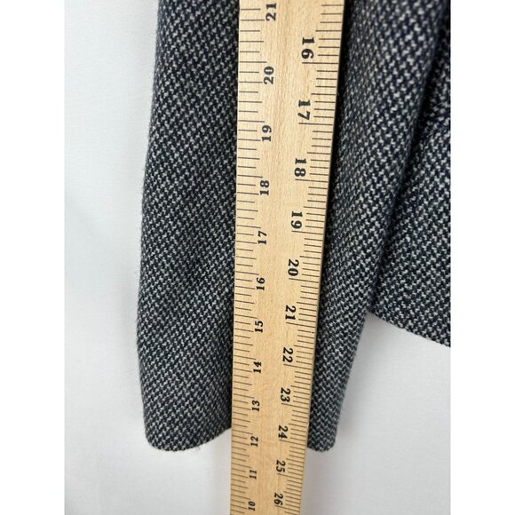 Lauren Ralph Lauren Women's Size 12 Tweed Blazer Jacket Virgin Wool Blend - Picture 6 of 11